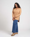 Groove High-Low Pique Tunic - Camel Image Thumbnmail #3