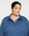Rubicon Shirtdress 2 - Bleu Scolaire Image Thumbnmail #3