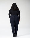 Seine High Rise Skinny Jeans Petite - Dark Indigo Image Thumbnmail #4