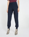 Luxe Laid-Back Ponte Joggers - Navy Image Thumbnmail #2