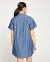 Perfect Chambray Short Sleeve Shirt - Midnight Blue Image Thumbnmail #5
