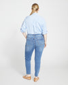 Seine High Rise Skinny Jeans 27 Inch - Vintage Indigo Image Thumbnmail #5
