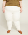 Seine High Rise Skinny Jeans 27 Inch - White Image Thumbnmail #4