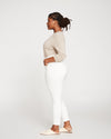 Seine High Rise Skinny Jeans 27 Inch - White Image Thumbnmail #9