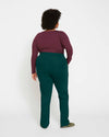 Smart Signature Ponte Pants Long - Forest Green Image Thumbnmail #4