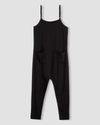 Jackson Sleeveless Jumpsuit - Black Image Thumbnmail #2