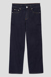 Bae Boyfriend Crop Jeans - Vintage Indigo Selvedge Image Thumbnmail #4