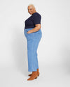 Jackie High Rise Cropped Jeans - California Blue Wash Image Thumbnmail #8