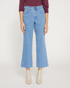 Jackie High Rise Cropped Jeans - California Blue Wash Image Thumbnmail #5