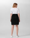 Ang Denim Button Down Skirt - Black Image Thumbnmail #6