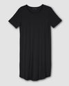 Halie T-Shirt Dress - Black Image Thumbnmail #2