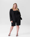 Paloma Linen Shorts - Black Image Thumbnmail #6