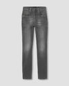 Logan High Rise 5 Pocket Vintage Jeans - Distressed Grey Image Thumbnmail #2